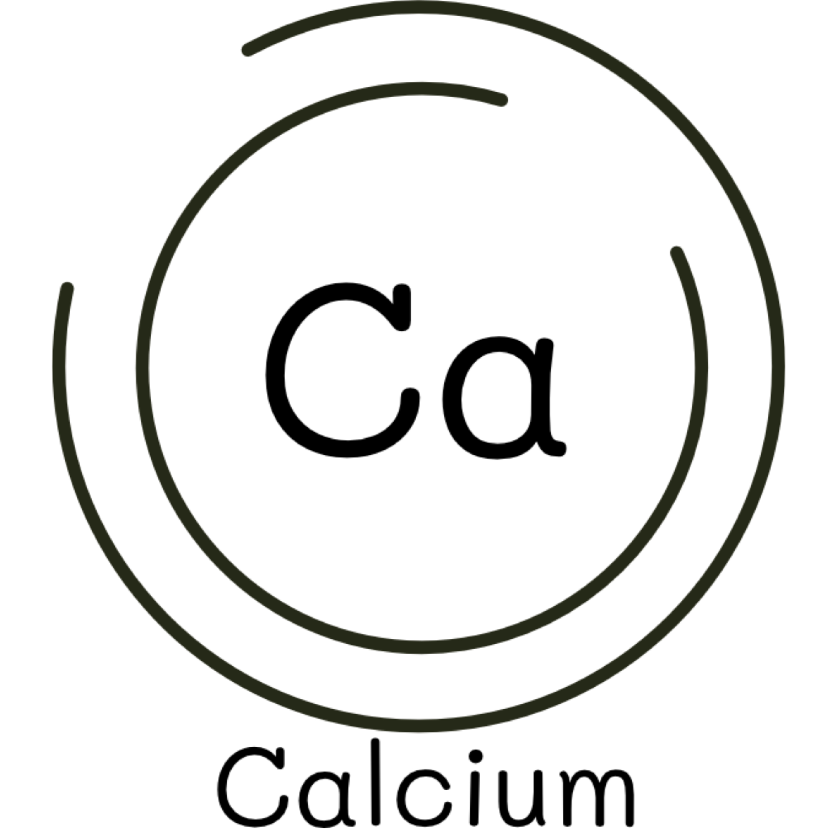 Gerstengras mit Kalzium